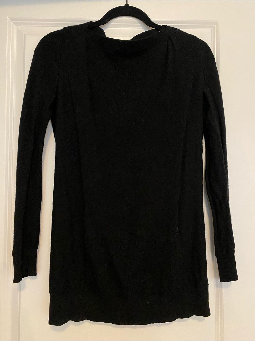 Vince Black Cashmere Crew Neck Long Sleeve Sweater